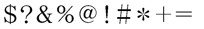 OT-NIS_MPM 3 Light Font OTHER CHARS