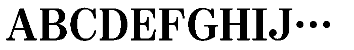 OT-NIS_MPM 8 Bold Font UPPERCASE