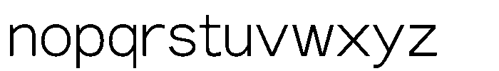 OT-NIS_MPS 1 Ultra Light Font LOWERCASE