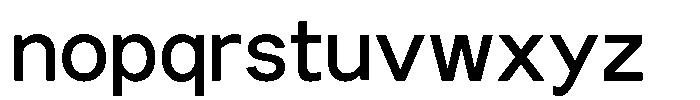 OT-NIS_MPS 6 Demi Bold Font LOWERCASE