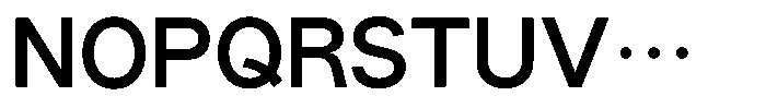 OT-NIS_MPS 7 Bold Font UPPERCASE
