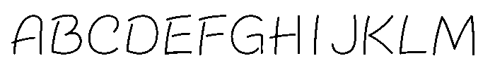 OT-NIS_NIK Light Font UPPERCASE