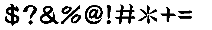 OT-NIS_NK Bold Font OTHER CHARS