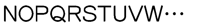 OT-NIS_NK Regular Font UPPERCASE