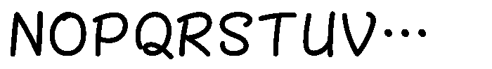 OT-NIS_NKR Bold Font UPPERCASE