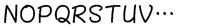 OT-NIS_NKR Demi Bold Font UPPERCASE