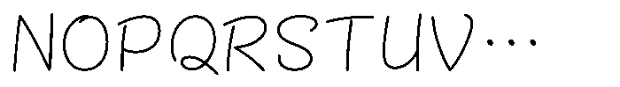 OT-NIS_NKR Light Font UPPERCASE