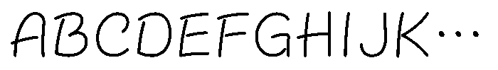 OT-NIS_NKR Regular Font UPPERCASE