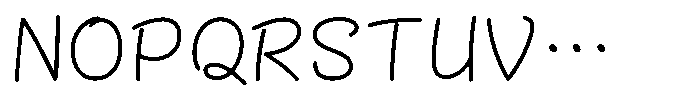 OT-NIS_NKR Regular Font UPPERCASE