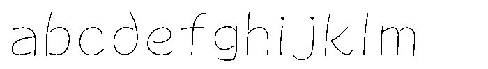 OT-NIS_NKR Ultra Light FONT