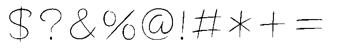OT-NIS_NKRP Light Font OTHER CHARS