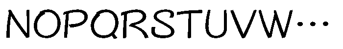 OT-NIS_NP Light Font UPPERCASE