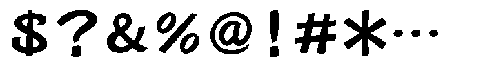 OT-NIS_NP Medium Font OTHER CHARS