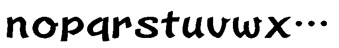 OT-NIS_NP Medium Font LOWERCASE