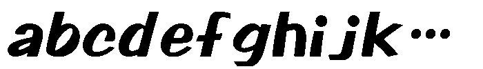 OT-NIS_POP Ultra Bold FONT