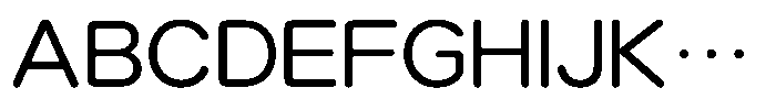 OT-NIS_R 4 Regular Font UPPERCASE