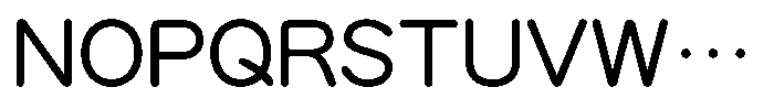 OT-NIS_R 4 Regular Font UPPERCASE