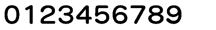 OT-NIS_R 7 Bold Font OTHER CHARS