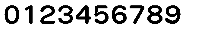 OT-NIS_R 8 Bold Font OTHER CHARS