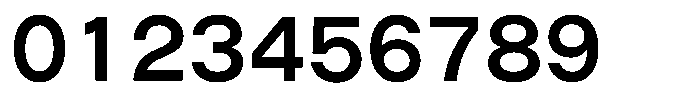 OT-NIS_S 8 Bold Font OTHER CHARS