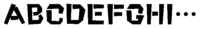 OT-NIS_SAI Bold Font UPPERCASE
