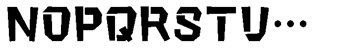 OT-NIS_SAI Bold Font UPPERCASE
