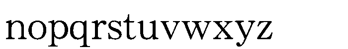 OT-NIS_SMS 4 Regular Font LOWERCASE