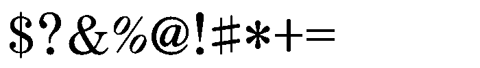 OT-NIS_SMS 6 Demi Bold Font OTHER CHARS