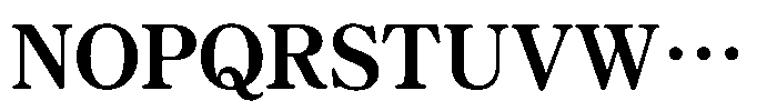 OT-NIS_SMS 8 Bold Font UPPERCASE