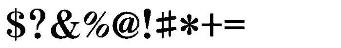 OT-NIS_SMS 9 Ultra Bold Font OTHER CHARS