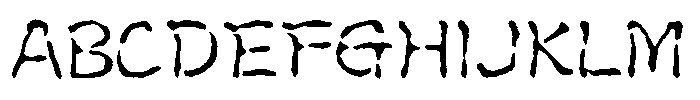 OT-NIS_UTA Regular Font UPPERCASE