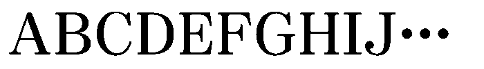 OT-NIS_VM Medium Font UPPERCASE