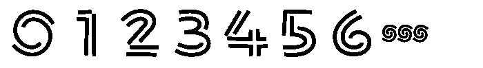 OT-NIS_WARI Heavy Font OTHER CHARS