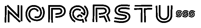 OT-NIS_WARI Heavy Font UPPERCASE