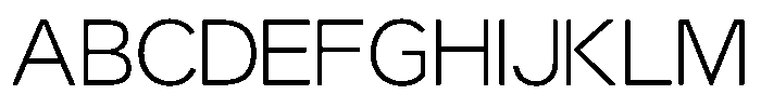 OT-NIS_WKL Ultra Light Font UPPERCASE