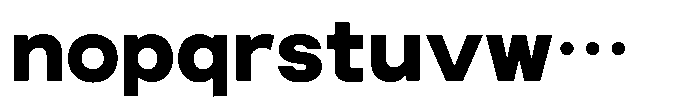 OT-NIS_WKS Heavy Font LOWERCASE