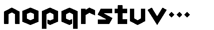 OT-NIS_Z Heavy Font LOWERCASE
