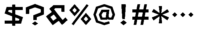 OT-NIS_Z Medium Font OTHER CHARS