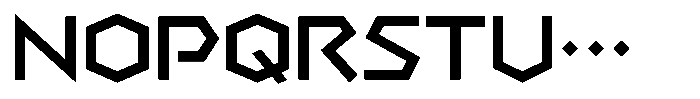 OT-NIS_Z Medium Font UPPERCASE