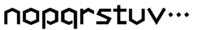 OT-NIS_Z Medium Font LOWERCASE
