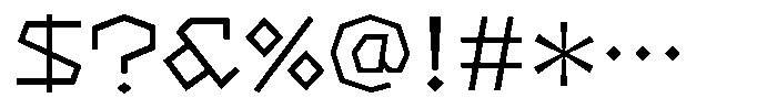 OT-NIS_Z Ultra Light Font OTHER CHARS