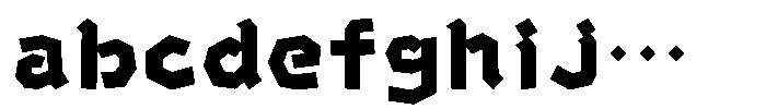 OT-NIS_ZEDO Heavy FONT