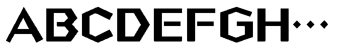 OT-NIS_ZM Ultra Bold Font UPPERCASE