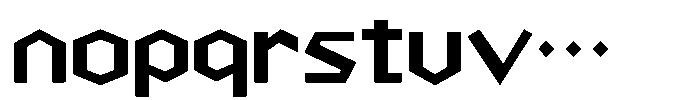 OT-NIS_ZM Ultra Bold Font LOWERCASE
