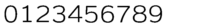 OT-UGB Light Font OTHER CHARS