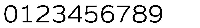 OT-UGB Regular Font OTHER CHARS
