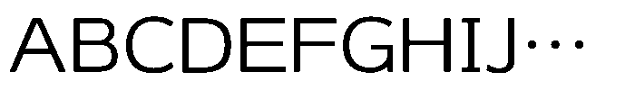 OT-UGB Regular Font UPPERCASE