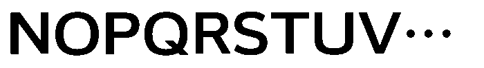 OT-UGD Extra Bold Font UPPERCASE