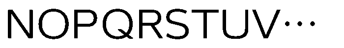 OT-UGD Regular Font UPPERCASE