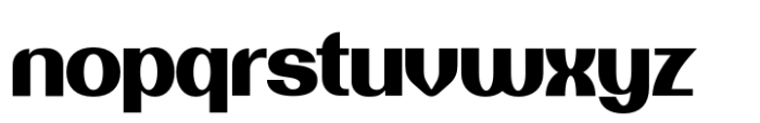 OTC Quick Upright Font LOWERCASE